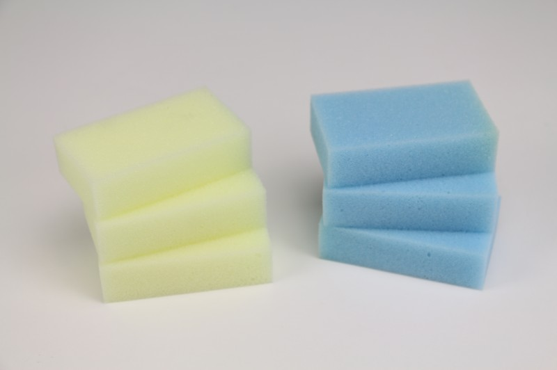 Esponges sanitàries, vista principal del producte