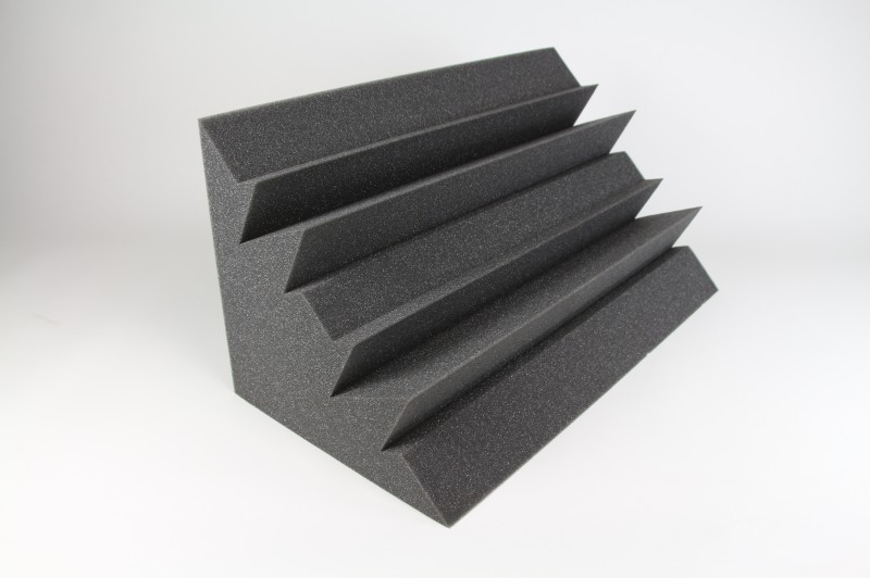 Detalle del material Espuma para acondicionamiento acústico
